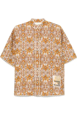ZIMMERMANN Femme, Blouses et Chemises, Brun, Taille: 36 FR Wylie Relaxed Shirt