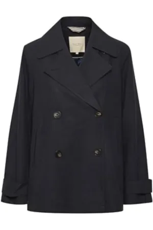 Part Two Femme, Manteaux, Bleu, Taille: 44 FR SifPW Coat