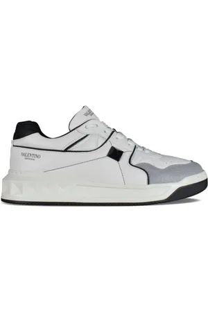 VALENTINO GARAVANI Homme, Chaussures, Blanc, Taille: 42 1/2 EU Baskets One Stud en Cuir Blanc