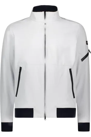 Paul & Shark Homme, Vestes, Blanc, Taille: L Veste Légère Élégante