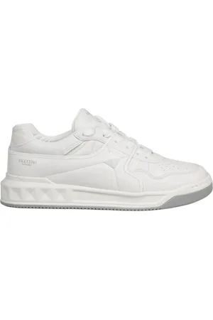 VALENTINO GARAVANI Homme, Chaussures, Blanc, Taille: 44 1/2 EU Baskets basses One Stud