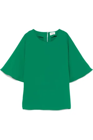 P.A.R.O.S.H. Femme, Blouses et Chemises, Vert, Taille: 42 FR Chemises Élégantes Collection