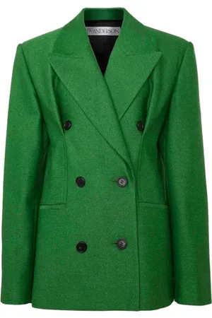 J.W.Anderson Femme, Vestes, Vert, Taille: 38 FR Blazer sablier ajusté