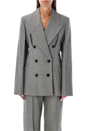J.W.Anderson Femme, Vestes, Gris, Taille: 38 FR Blazer Hour Glass