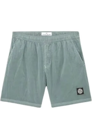 Stone Island Homme, Maillots de bain, Vert, Taille: M Short de Bain en Nylon
