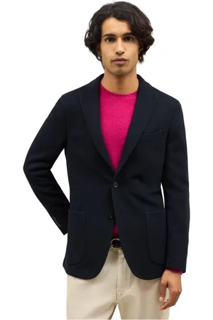 Boglioli Homme, Vestes, Bleu, Taille: S Veste en Jersey Tricoté K-Jacket