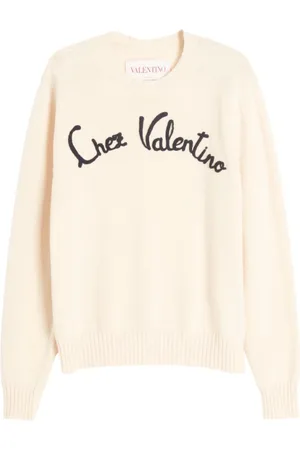 VALENTINO GARAVANI Homme, Pulls, Blanc, Taille: L Pull Blanc