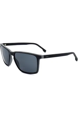 HUGO BOSS Homme, Accessoires, Noir, Taille: ONE Size Lunettes de soleil en acétate pour hommes élégants