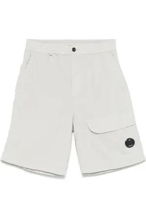 C.P. Company Homme, Shorts, Blanc, Taille: L Shorts Cargo Élégants pour Hommes