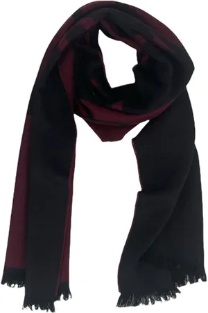 Philipp Plein Homme, Accessoires, Noir, Taille: ONE Size Écharpe Bicolore