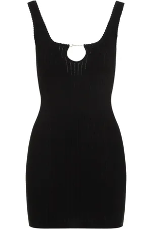 Jacquemus Femme, Robes, Noir, Taille: 38 FR La Mini Robe Sierra