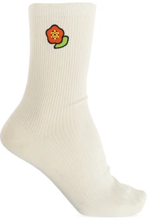 Kenzo Homme, Sous-vêtements, , Taille: M Chaussettes Courtes Brodées Crest