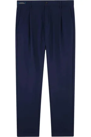 Paul & Shark Homme, Pantalons, Bleu, Taille: L Pantalon Chino Bleu Stretch Dynamique