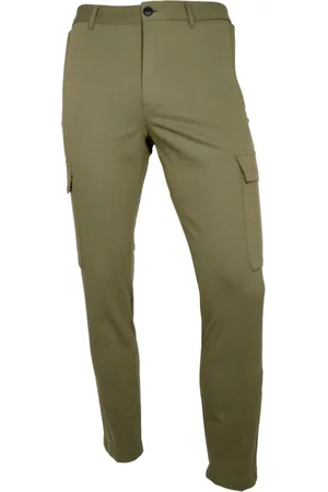HUGO BOSS Homme, Pantalons, Vert, Taille: S Pantalon Cargo Vert Coupe Slim