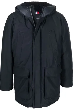 Tommy Hilfiger Homme, Vestes, Vert, Taille: M Veste Parka Vert Cire Sèche