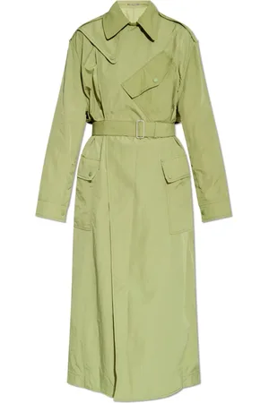 Kenzo Femme, Manteaux, Vert, Taille: 40 FR Trench-coat avec ceinture