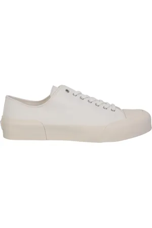 Jil Sander Homme, Chaussures, Blanc, Taille: 43 EU Baskets Blanches Style Minimaliste