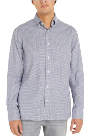 Tommy Hilfiger Homme, Chemises, Bleu, Taille: L Chemise Oxford à Carreaux Gingham