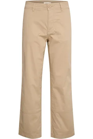 Part Two Femme, Pantalons, , Taille: 42 FR Pantalon Chino Coupe Droite Classic White Pepper