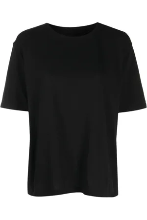 Khaite Femme, Tops, Noir, Taille: 36 FR T-shirt à application logo