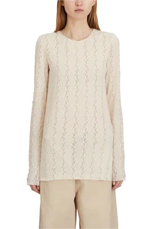 UMA WANG Femme, Pulls, Blanc, Taille: 40 FR Teresa Top