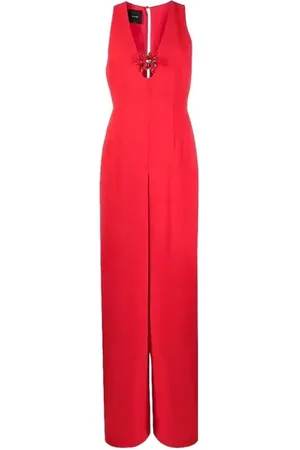 Pinko Femme, Combinaisons et Ensembles, Rouge, Taille: 36 FR Tuta Mod. Tumbaya Jumpsuit