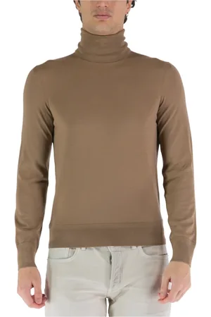 Tom Ford Homme, Pulls, Brun, Taille: L Pull à col roulé