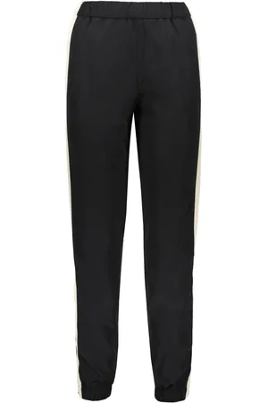 Kenzo Femme, Pantalons, Noir, Taille: 34 FR Pantalon de survêtement à bandes latérales