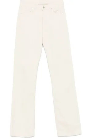 Calvin Klein Femme, Jeans, , Taille: W28 Jean Crème avec Style Classique