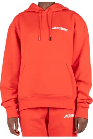 Jacquemus Femme, Sweatshirts et sweats à capuche, Rouge, Taille: 40 FR Sweat à Capuche