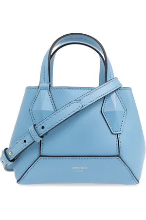 Jimmy Choo Femme, Sacs, Bleu, Taille: ONE Size Diamond Tote XS