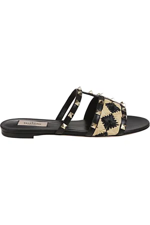VALENTINO GARAVANI Femme, Chaussures, , Taille: 37 EU Sandales Slides Rockstud