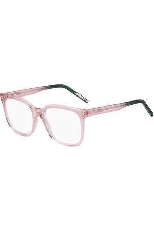 HUGO BOSS Femme, Accessoires, Multicolore, Taille: ONE Size Montures Multicolores en Acétate avec Cadran Rose