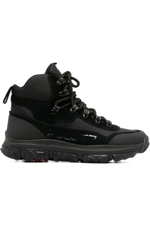 Ralph Lauren Homme, Chaussures, Noir, Taille: 45 EU Baskets Basses Décontractées Noires