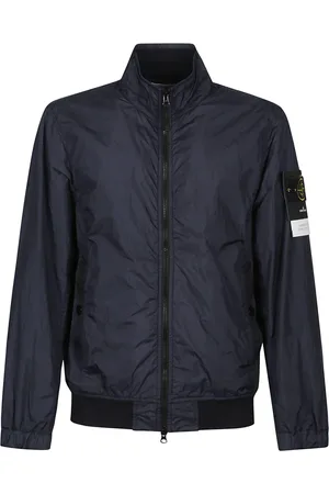 Stone Island Homme, Vestes, Bleu, Taille: S Veste d`hiver élégante