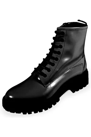 HUGO BOSS Femme, Chaussures, Noir, Taille: 37 EU Bottines à lacets Axel