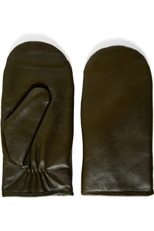 Part Two Femme, Accessoires, Brun, Taille: 7 1/2 IN Gants en cuir