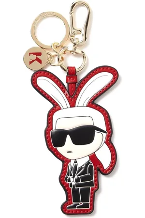 Karl Lagerfeld Femme, Accessoires, Jaune, Taille: ONE Size Porte-clés Lapin du Nouvel An Chinois
