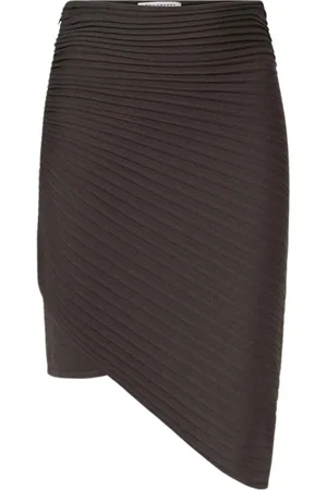 Serafini Femme, Jupes, Noir, Taille: 36 FR Mini-jupe asymétrique