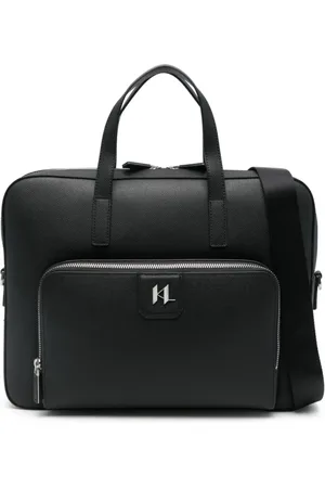 Karl Lagerfeld Femme, Sacs, Noir, Taille: ONE Size Sacoche pour ordinateur portable