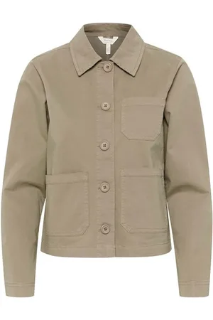 Part Two Femme, Vestes, Brun, Taille: 40 FR Veste Taupe Désert