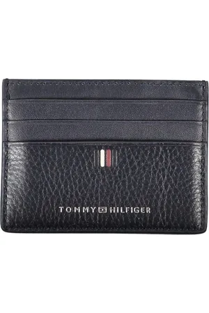 Tommy Hilfiger Homme, Accessoires, Bleu, Taille: ONE Size Portefeuille en cuir bleu