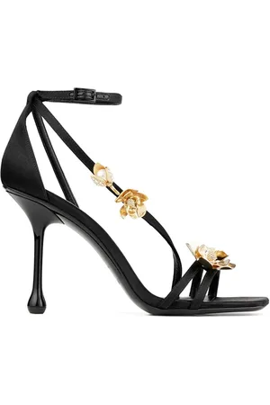 Jimmy Choo Femme, Chaussures, Noir, Taille: 37 EU Sandales à Talons Hauts