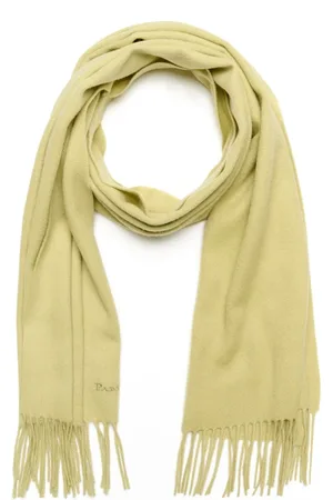 Part Two Femme, Accessoires, Jaune, Taille: ONE Size Écharpe Poire d`Hiver avec Franges