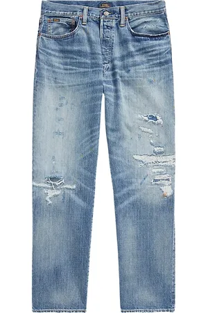 Ralph Lauren Homme, Jeans, Bleu, Taille: W34 L34 Jean Denim