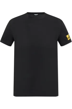 Dsquared2 Homme, Tops, Noir, Taille: S T-shirt avec patch