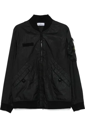 Stone Island Homme, Vestes, Noir, Taille: XL Membrana 3L TC Bomber Jacket