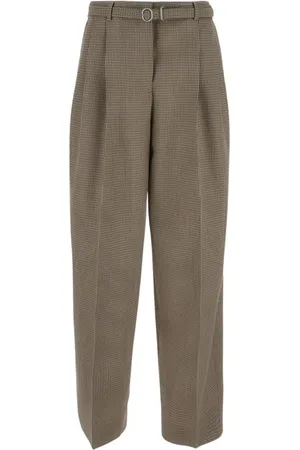 Jil Sander Femme, Pantalons, , Taille: 38 FR Pantalon Élégant Ceinturé