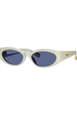 Jacquemus Homme, Accessoires, Blanc, Taille: ONE Size Lunettes de soleil élégantes pour une protection optimale