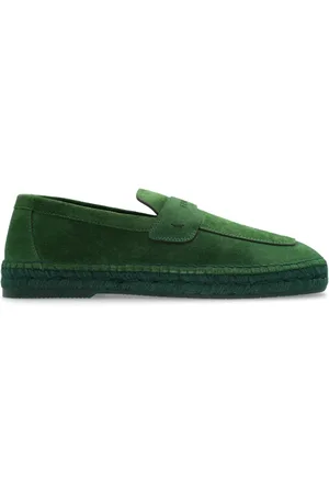 Salvatore Ferragamo Homme, Chaussures, Vert, Taille: 40 EU Espadrilles Desco